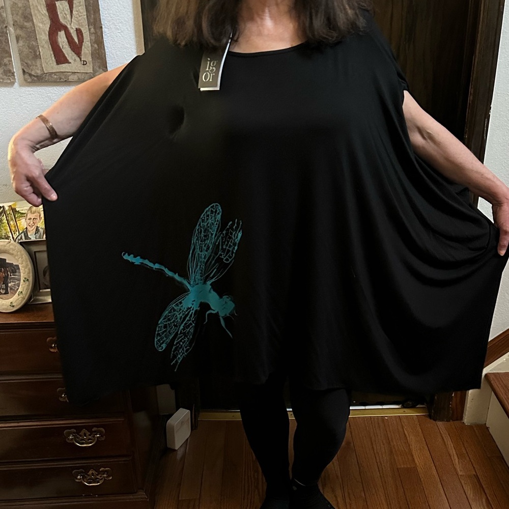 NWT Igor Dobranic Dragonfly $259 Tunic
